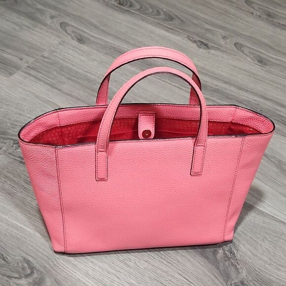 Kate Spade Flamingo Pink Bridge Place Francisca Bow Pebbled Leather 💥💥HP 9/29 - Picture 3 of 10